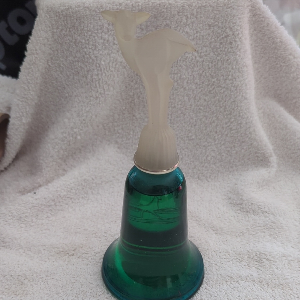 Avon. Vintage Moonlight Glow Annual Bell with Deer Handle